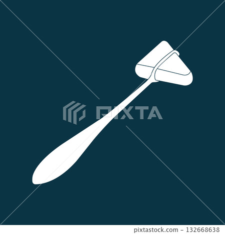 Reflex hammer icon 132668638