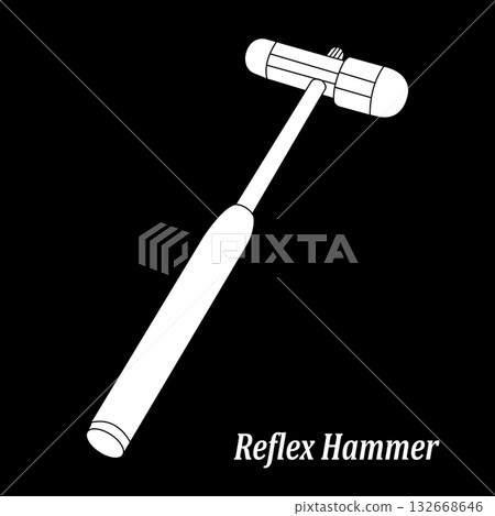 Reflex hammer icon 132668646