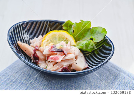 章魚頭佐以蔥花和鹽 132669188