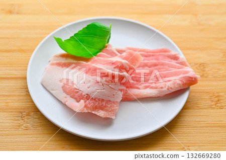 Spanish pork belly slices Spanish pork belly slices 132669280