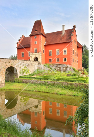 The beautiful Cervena Lhota castle in Bohemia The beautiful Cervena Lhota castle in Bohemia 132670296