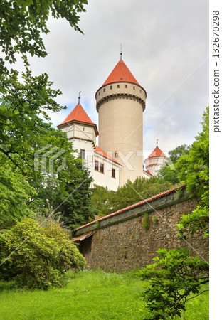 The famous Konopiste Castle in the Czech Republic The famous Konopiste Castle in the Czech Republic 132670298