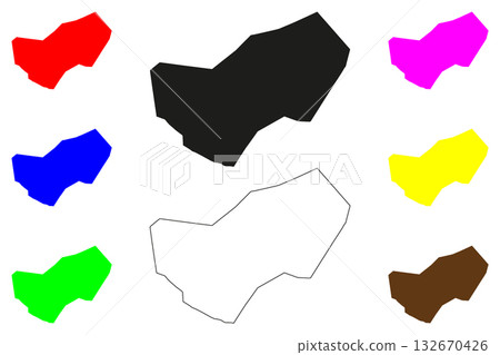 Quelimane city (Republic of Mozambique) map vector illustration, scribble sketch Quelimane map Quelimane city (Republic of Mozambique) map vector illustration, scribble sketch Quelimane map 132670426