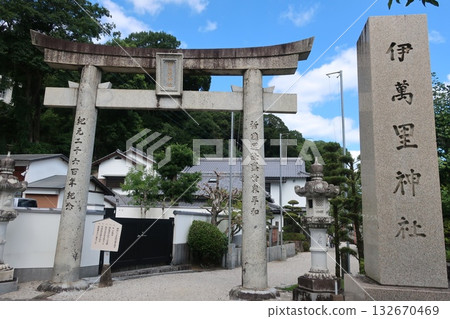 Torii gate of Imari Shrine Torii gate of Imari Shrine 132670469
