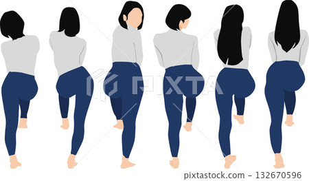 女商人的例證 132670596