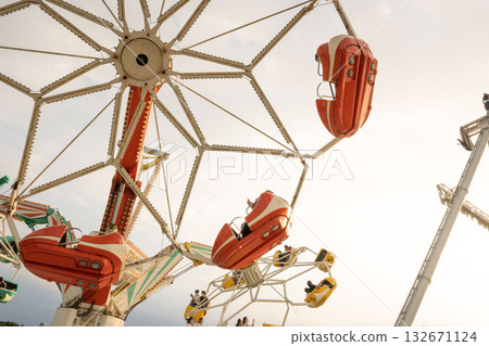 Amusement park rides, thrilling attractions, Toshimaen Troika Amusement park rides, thrilling attractions, Toshimaen Troika 132671124