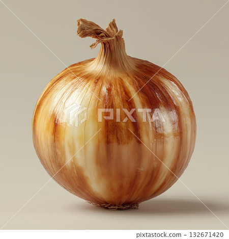 鮮亮的洋蔥（簡單而美麗的食物圖片） 132671420