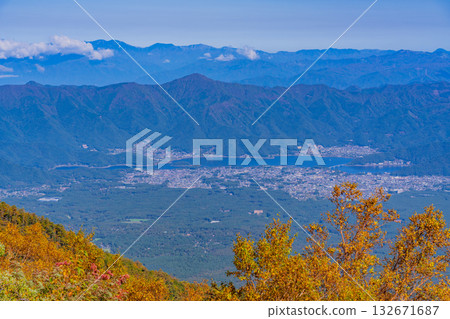 【山梨縣】從富士山五合目吉田路線遠足徑眺望河口湖町 132671687