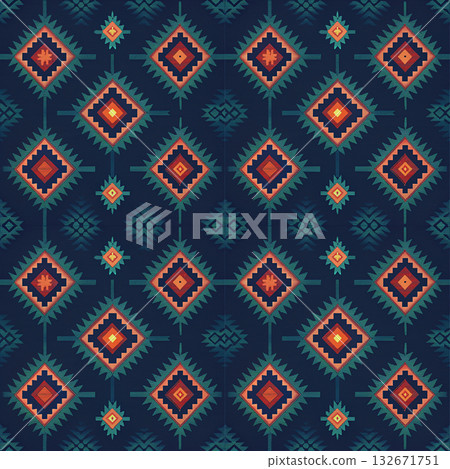 seamless vector pattern in the style of art deco, vintage, retro, vintage, wallpaper, design, textile, wrapping paper, packaging, background seamless vector pattern in the style of art deco, vintage, retro, vintage, wallpaper, design, textile, wrapping paper, packaging, background 132671751