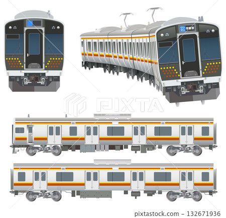 Nikko Line E131 series train 132671936