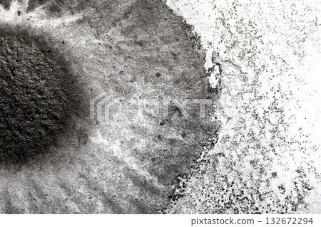 Black and white ink pencil background with abstract lines and swirls and splatters creative monochrome Black and white ink pencil background with abstract lines and swirls and splatters creative monochrome 132672294