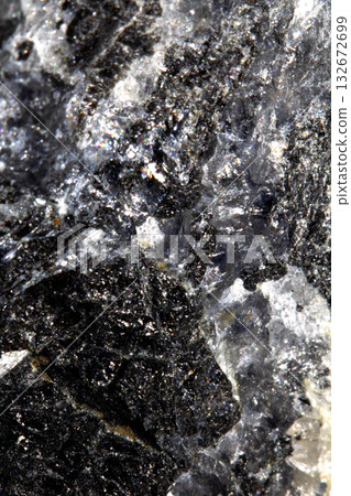 Close up of crystal shards healing quartz geological natural healing stone Close up of crystal shards healing quartz geological natural healing stone 132672699