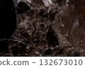 Smoky Quartz semi precious stone texture for unique interior design project. 132673010