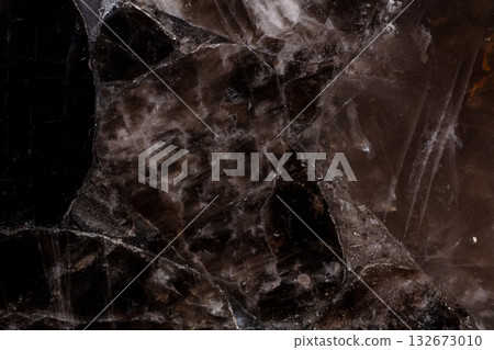 Smoky Quartz semi precious stone texture for unique interior design project. Smoky Quartz semi precious stone texture for unique interior design project. 132673010