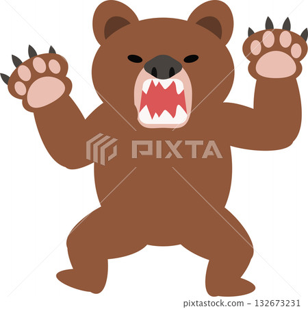 來勢洶洶的熊 132673231