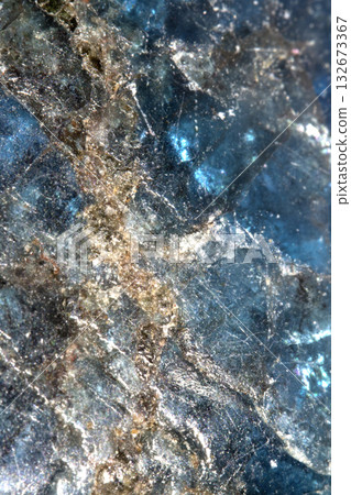 Close up of crystal shards healing quartz geological natural healing stone 132673367