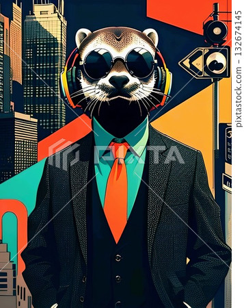 時尚水獺 時尚水獺 132674145