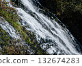 A close-up of the powerful waterfall 132674283