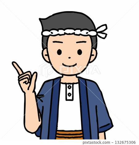 一名男木匠正在指著什麼。 一名男木匠正在指著什麼。 132675306