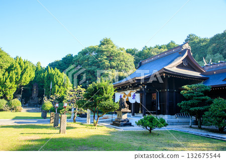 初秋時節的橘子神社，長崎縣雲仙市 132675544