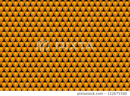 Stylish orange retro pattern Stylish orange retro pattern 132675580