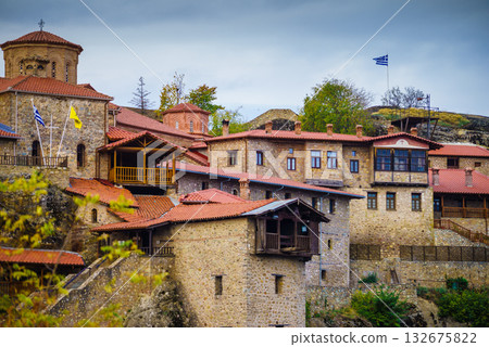 Monastery in Meteora, Greece 132675822