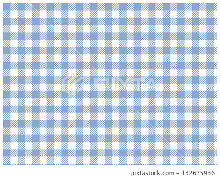 Navy blue gingham check background 132675936