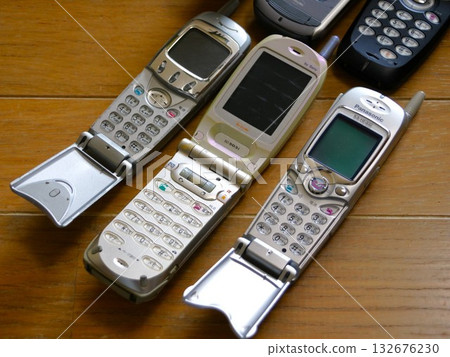Retro mobile phone (feature phone) Retro mobile phone (feature phone) 132676230