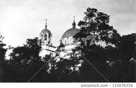 1932年的老照片，東京，尼可拉大教堂（東京復活大教堂） 132676358