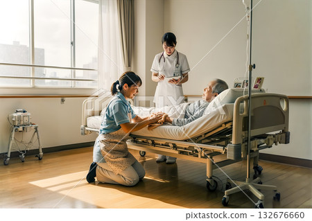醫院病房內的護理和照顧 132676660