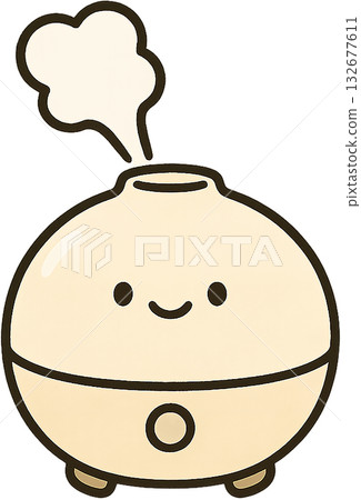 可愛的人物插畫 132677611