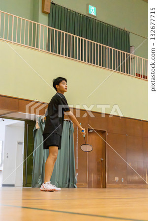 羽毛球俱樂部活動場景 132677715