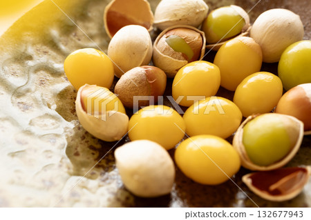 Ginkgo nuts, Japanese style Ginkgo nuts, Japanese style 132677943
