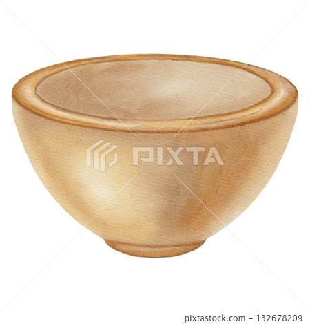 Watercolor illustration of an empty glass bowl. A versatile kitchen element, perfect for cooking concepts, recipe cards, and culinary backdrops. Watercolor illustration of an empty glass bowl. A versatile kitchen element, perfect for cooking concepts, recipe cards, and culinary backdrops. 132678209