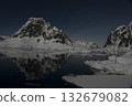 Beautiful view of icebergs in Antarctica 132679082
