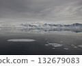 Beautiful view of icebergs in Antarctica 132679083