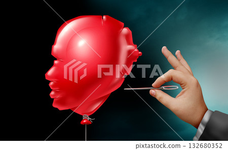 AI Tech Bubble AI Tech Bubble 132680352