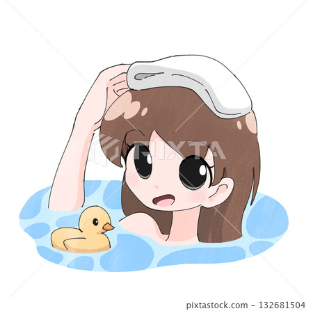 女孩洗澡 1 女孩洗澡 1 132681504