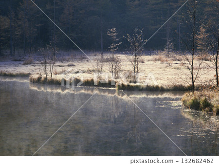 Material Dictionary Vol.94 Landscape of the Four Seasons and Peace. High quality photo 132682462