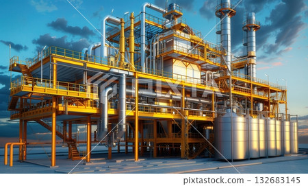 Oil Rigs And Environmental Impact Oil Rigs And Environmental Impact 132683145