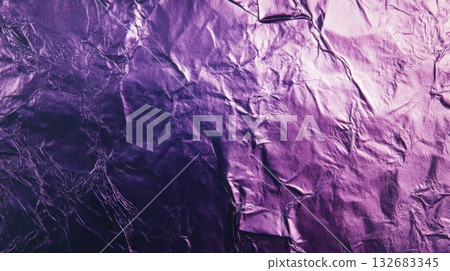 Purple Foil Texture Abstract Background 132683345
