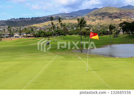Hawaii (Oahu) Holiday (Golf Life) Kapolei Golf Club No. 9 132685556