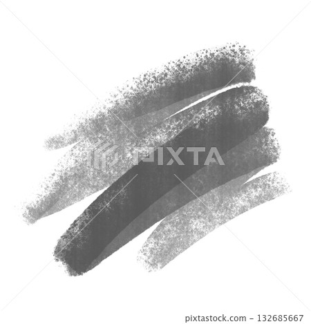 Black and white brush stroke graphic Black and white brush stroke graphic 132685667