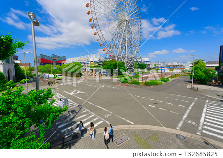 [大阪府] 6月：從大阪港站步行，前往大阪海遊館和樂高樂園，與家人一起觀光 132685825