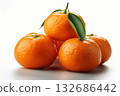 Sweet mandarin oranges 132686442