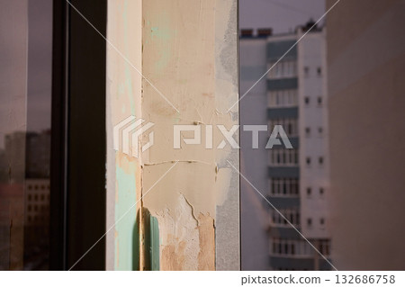 The Wall Repair Process Involves Properly Using Spackling Paste for a Quality Finish The Wall Repair Process Involves Properly Using Spackling Paste for a Quality Finish 132686758