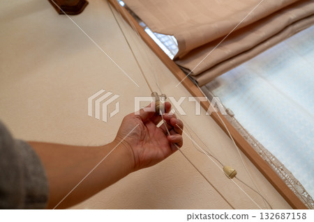 遮陽簾升降球 132687158