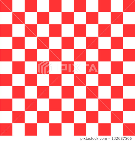 Japanese pattern checkered frame background red vector png Japanese pattern checkered frame background red vector png 132687506