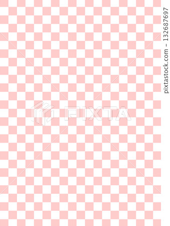 Japanese pattern checkered frame background illustration, vertical, pink cherry blossoms, vector png Japanese pattern checkered frame background illustration, vertical, pink cherry blossoms, vector png 132687697