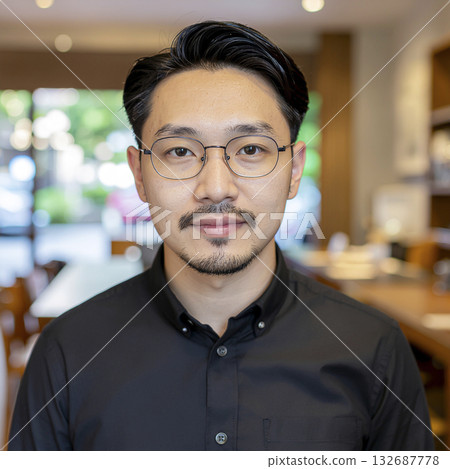 人工智慧生成的年輕餐廳老闆圖像 132687778